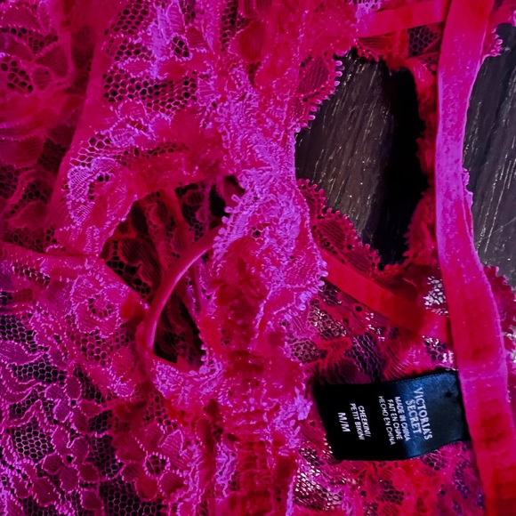 Victoria's Secret Lace 'Cheekini' Bikini Panty, sz M - Picture 4 of 5